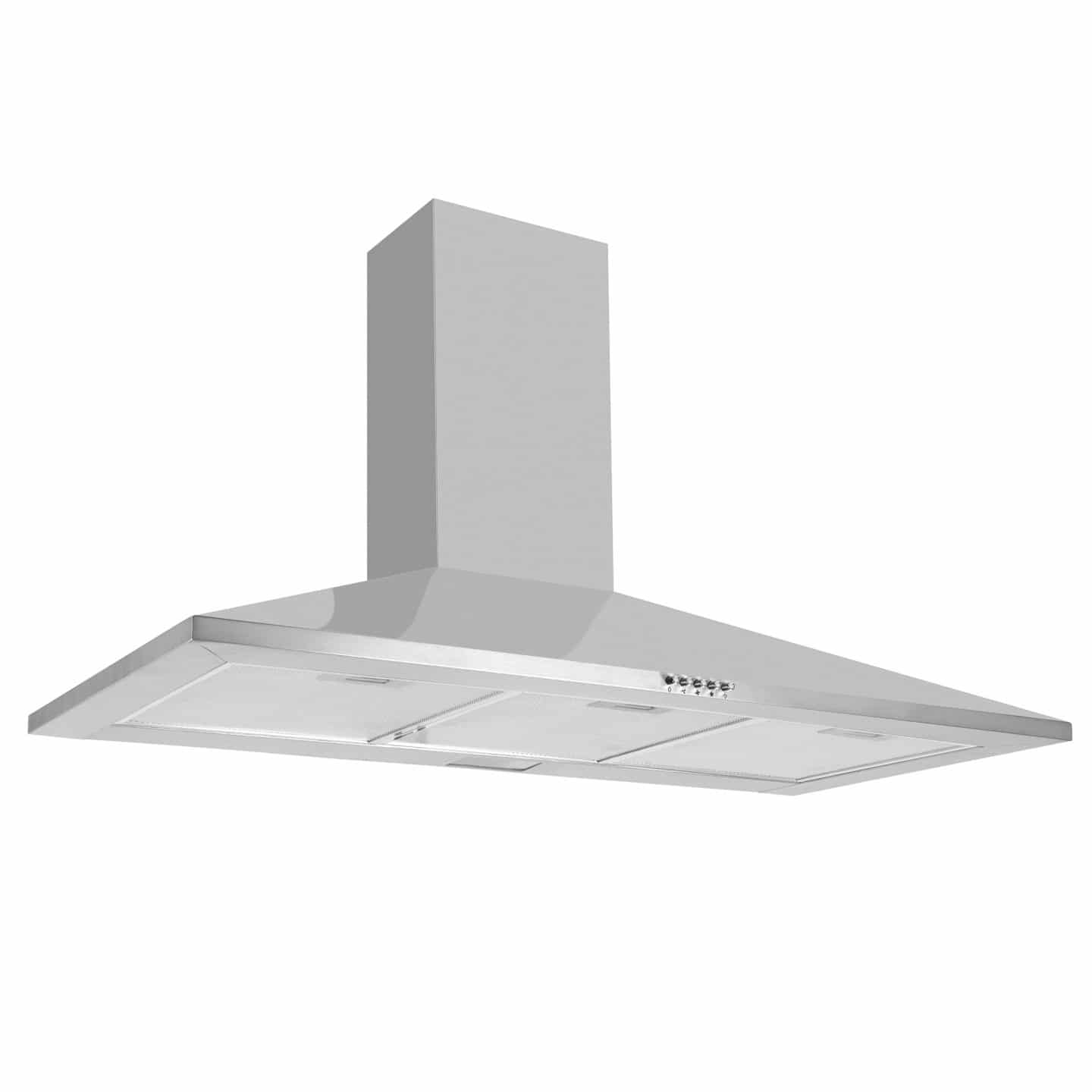 Caple CCH101 - Stainless Steel 100cm Chimney Hood - 305m³/h - C Energy - Image 2