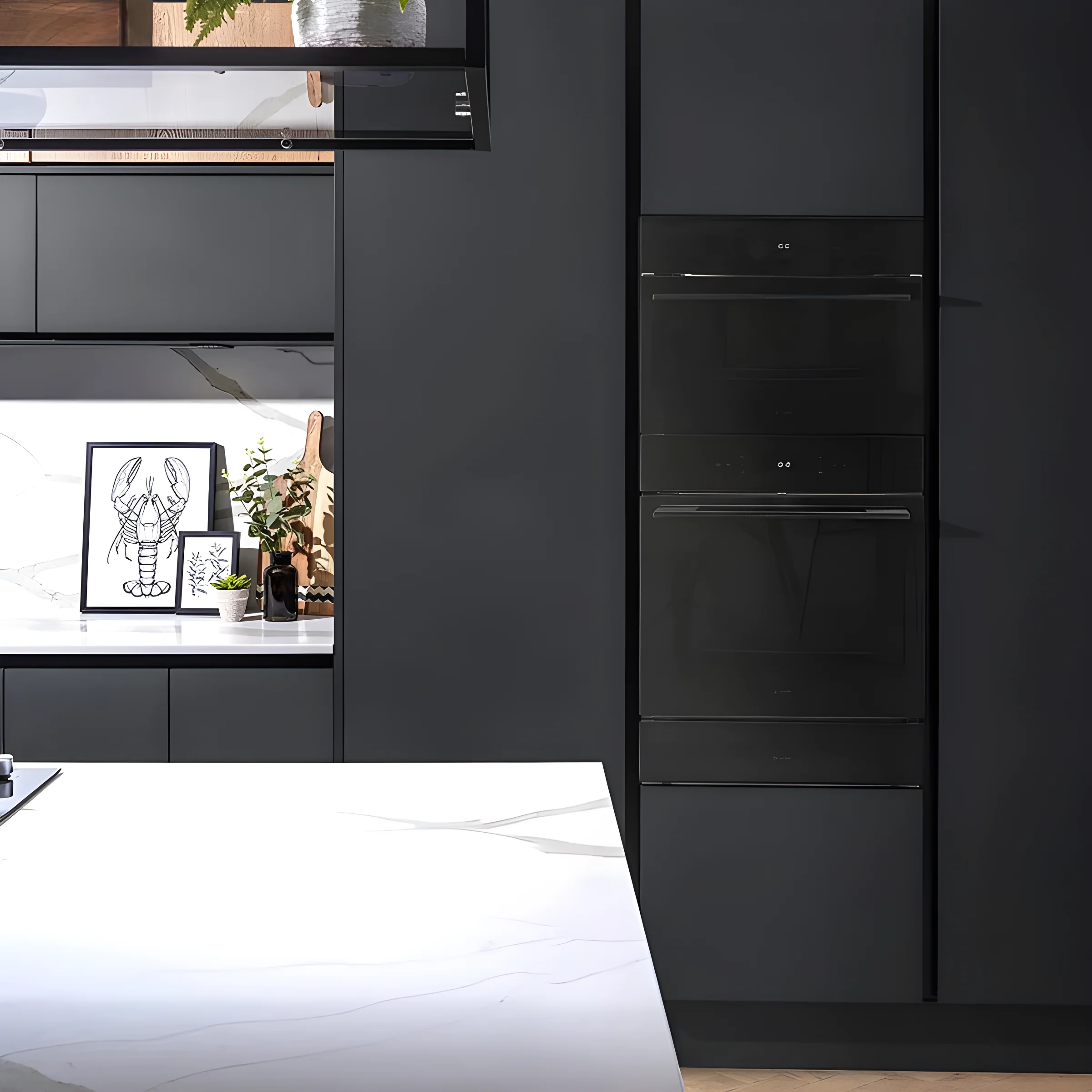 Caple CM111BG - Black Glass Single Oven - 40L Capacity - Manual Cleaning - Image 2