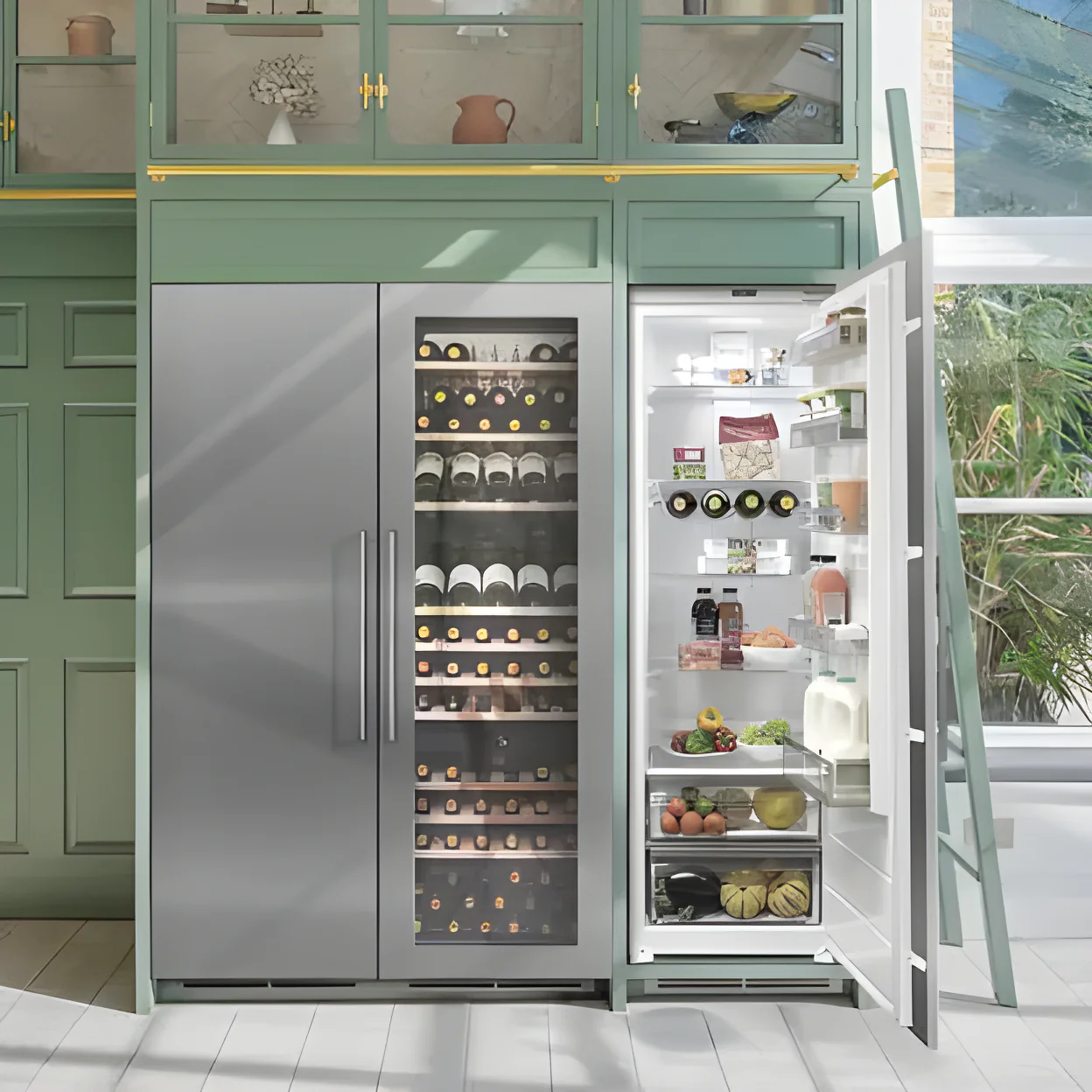 Caple WC1792 - Stainless steel 89 Bottle Capacity Wine Cooler - G energy - Image 2