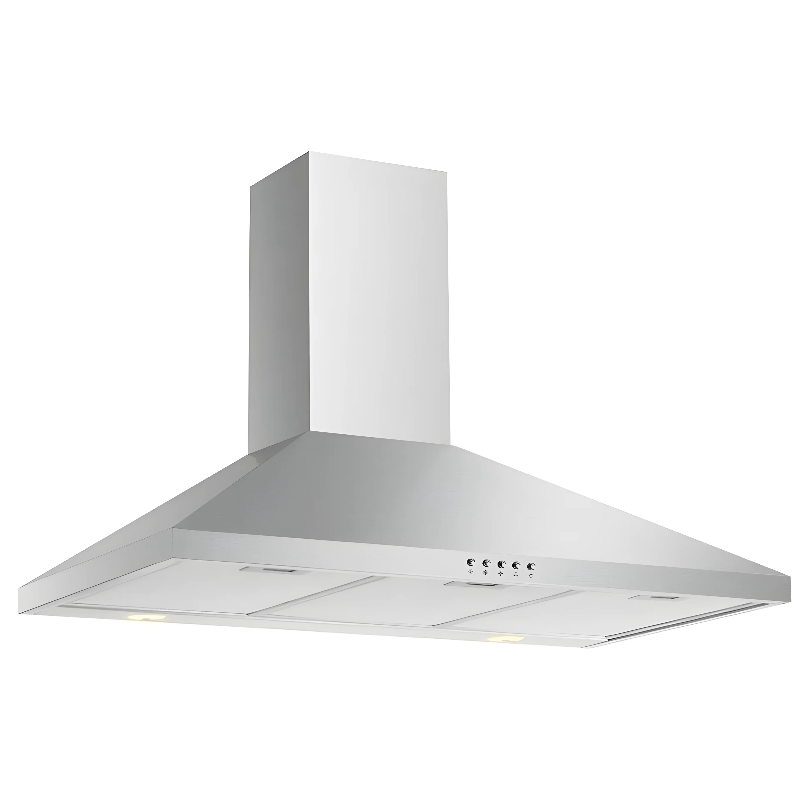 CDA ECH93SS - Stainless Steel Chimney Extractor - 90cm - C Energy Rated