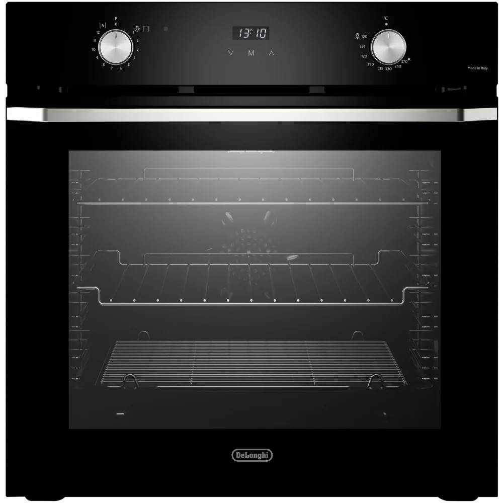 DeLonghi DSG10NL - Black Single Oven - 70L Capacity - A Energy Rating