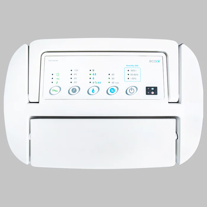 EcoAir DD3 Slimline - White Dehumidifier - 10L/Day - Image 3