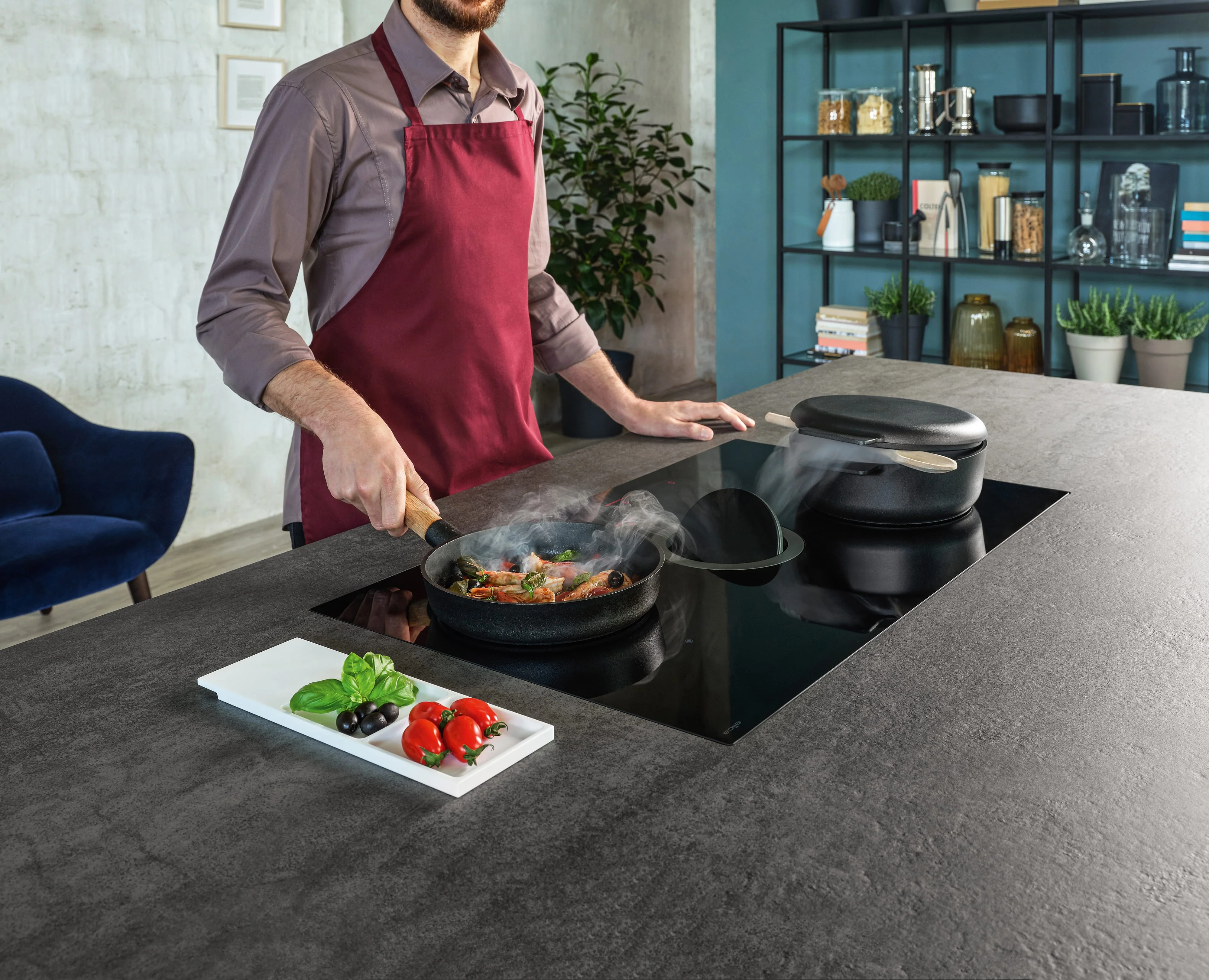 Elica NT-SWITCH-BLK-DO - Black 4 Zone Induction Hob - Image 8