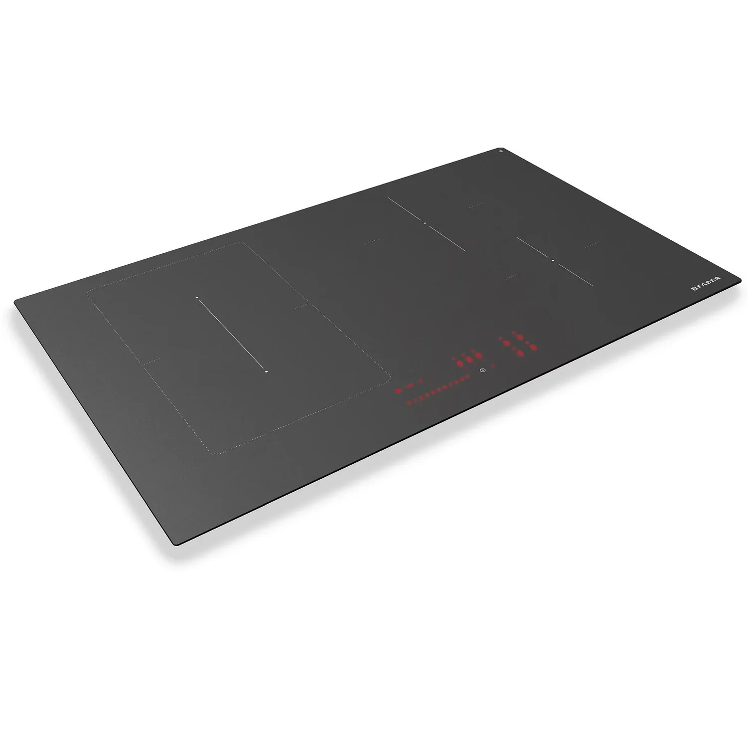 Faber FCH 84 GR KL - Grey 80cm 4 Zone Induction Hob - Slider Touch Controls - A Energy Rating