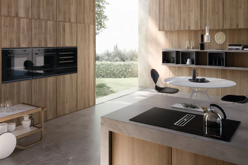 Faber GALILEO-BOLD-A830-DO - Black 80cm Venting Hob - 4 Zones - D Rated - Image 4