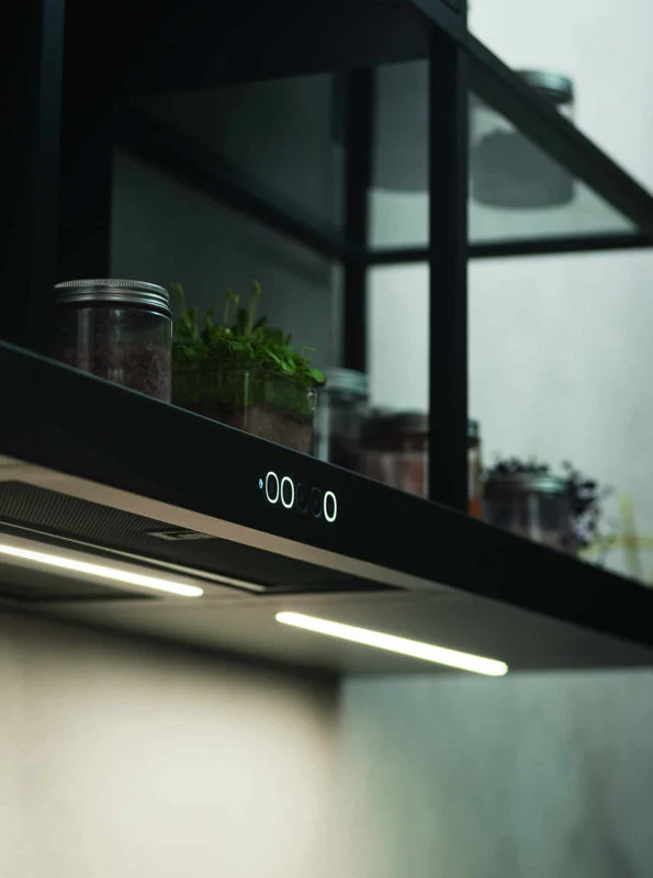 Faber MODULAR-EXTRACTOR-F60-BK-MATT - Black Matt 60cm Wall Mounted Extractor - A Rated - Image 3
