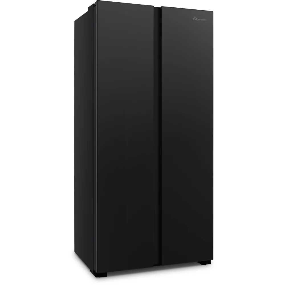 Fridgemaster MS83430EB - Black American Fridge Freezer - 441L - E Rated - Image 2