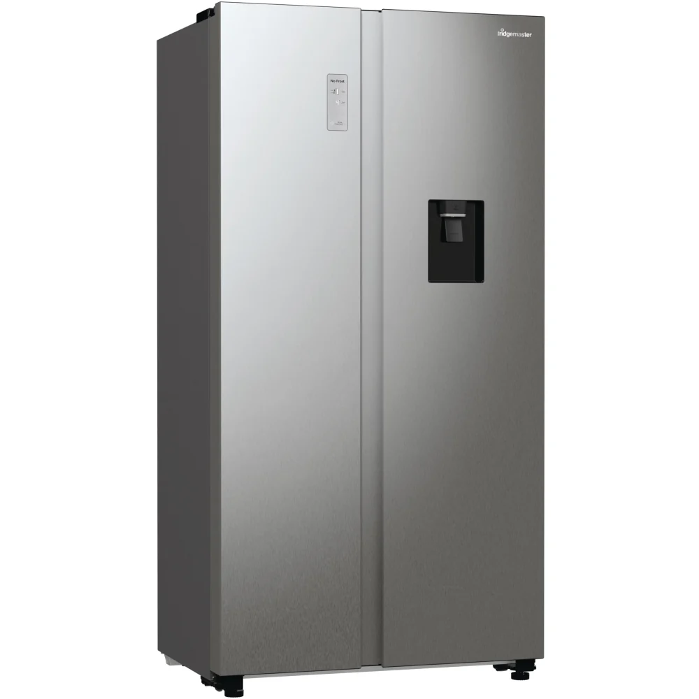Fridgemaster MS91547DFE - Silver American Fridge Freezer - 547L - E Rated - Image 2