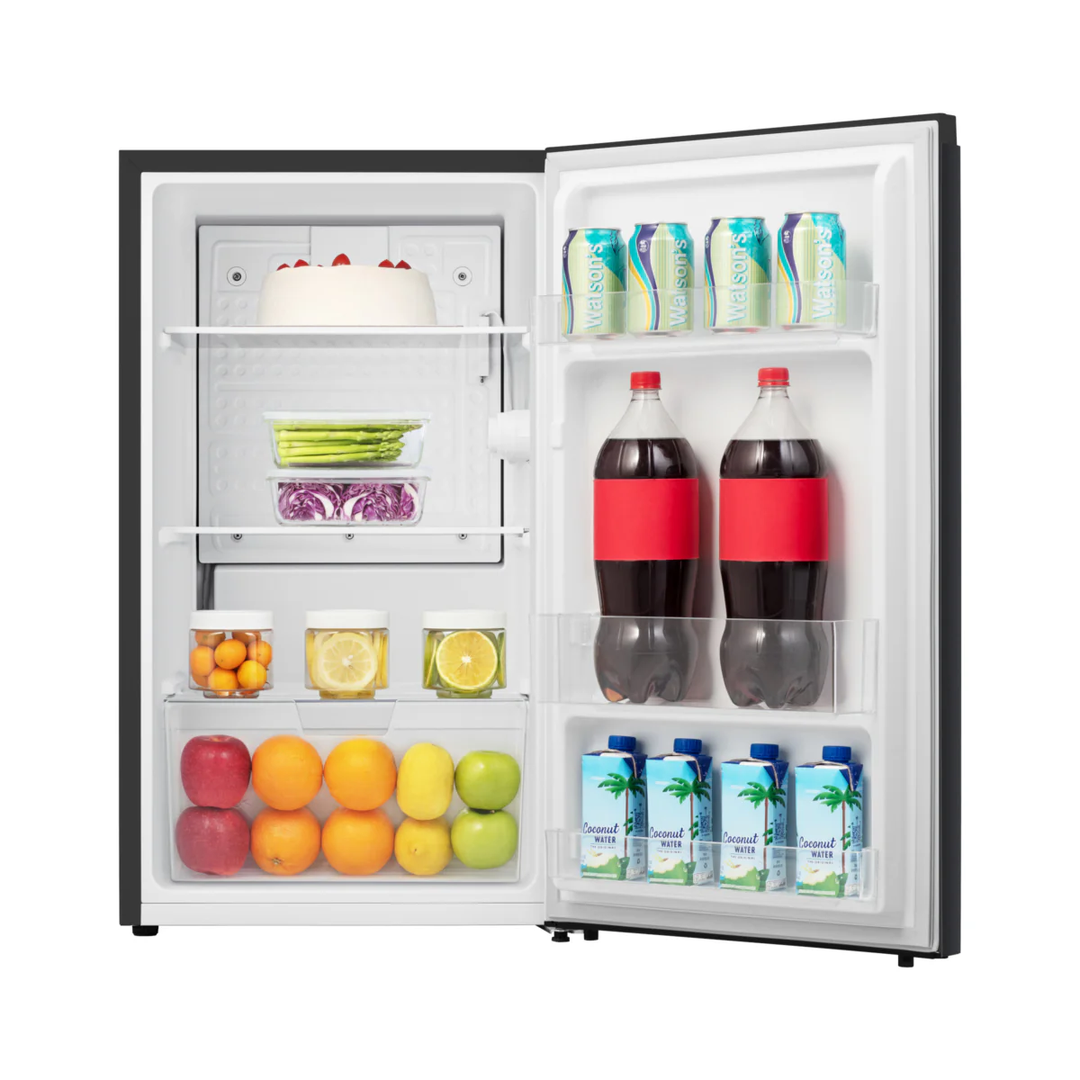 Fridgemaster MUL4892EB - Black Under Counter Fridge - 92L - E Energy Rating - Image 4