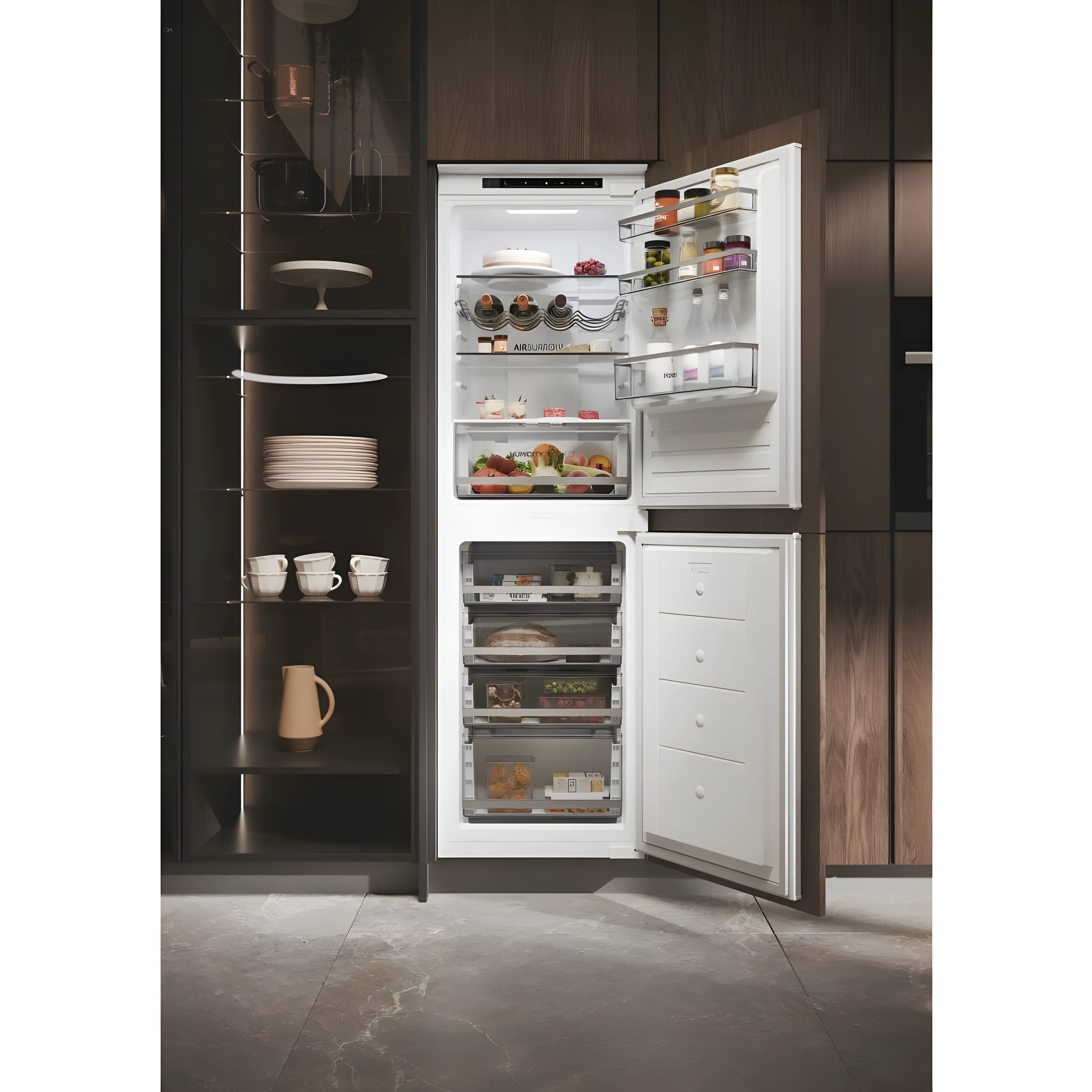 Haier HB50T618FMK - Integrated 50/50 Frost Free Fridge Freezer - E energy - Image 5