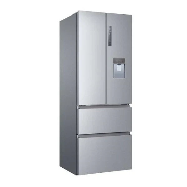 Haier HFR5719EWMP - Platinum Inox American Fridge Freezer - 444L Total Capacity - E Energy - Image 2