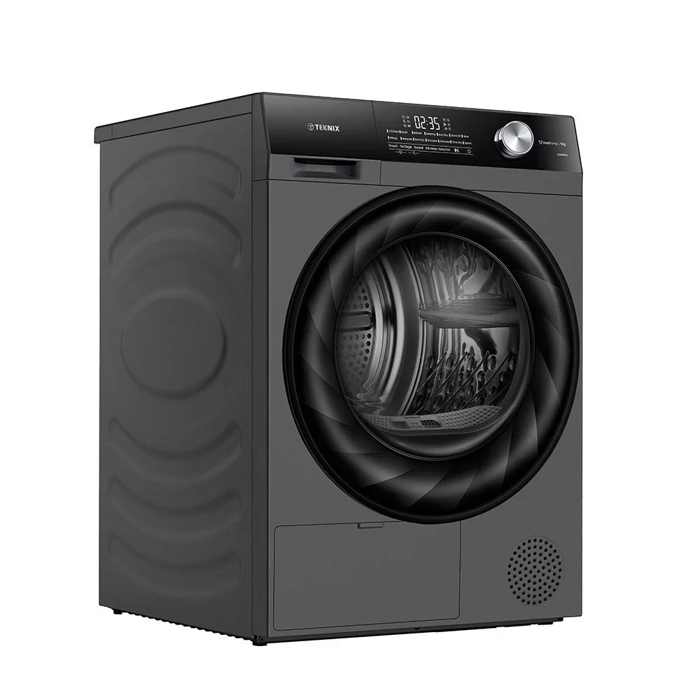 Teknix TK5HP9HS - Titanium 9KG Tumble Dryer - Heat Pump - E Energy Rating - Image 5