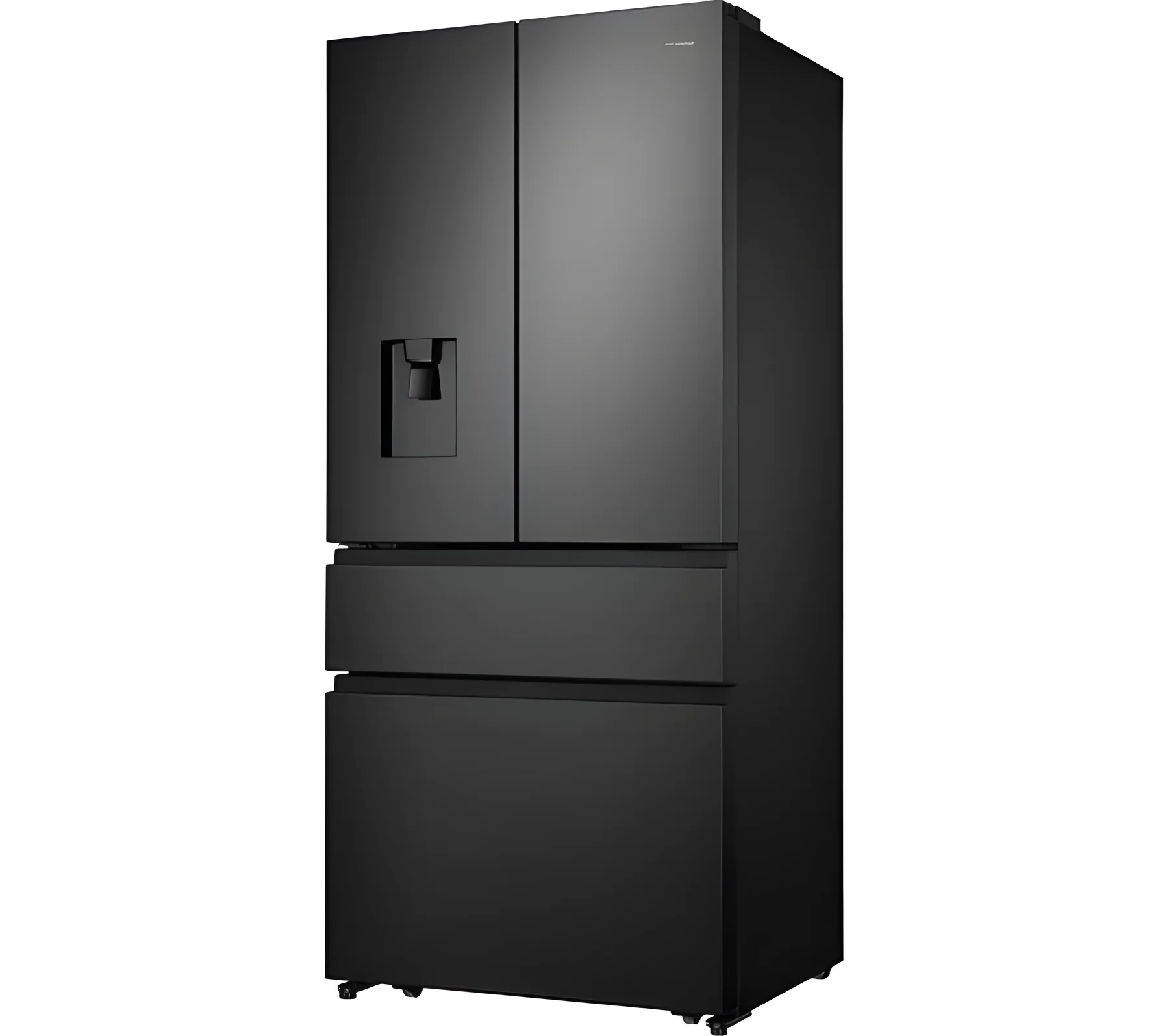 Hisense RF540N4WFE - Black Stainless Steel American Fridge Freezer - 302L Fridge/178L Freezer - E Energy Rating - Image 2