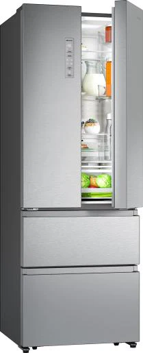 Hisense RF632N4AIE1 - Grey American Fridge Freezer - 485L - E Energy Rating - Image 2