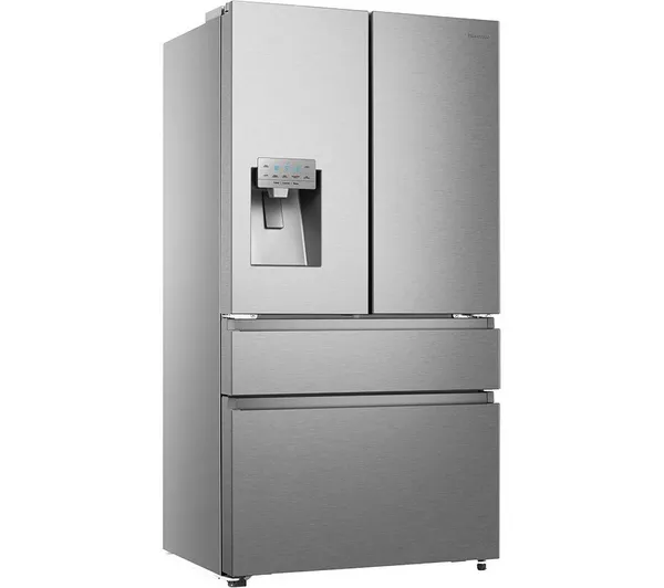 Hisense RF728N4SASE - Stainless Steel American Fridge Freezer - 560L - E Energy - Image 2