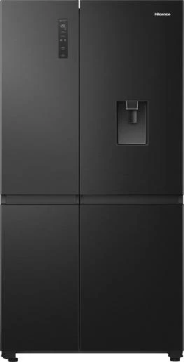 Hisense RS840N4WFE Black Frost Free Fridge Freezer - E energy