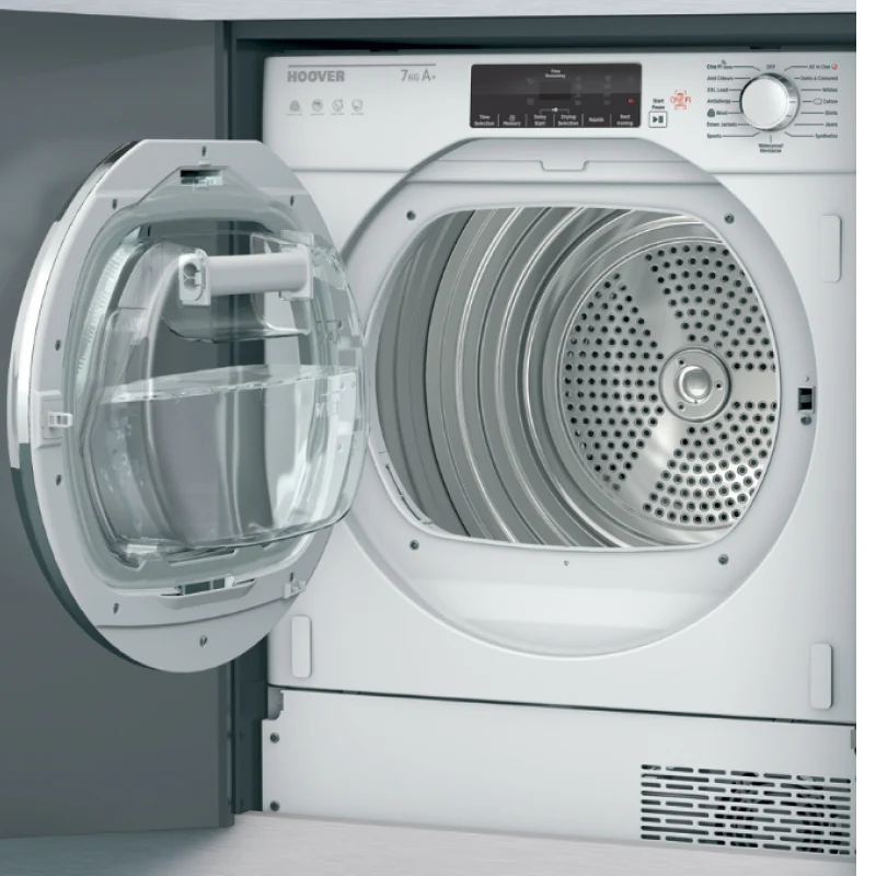 Hoover BHTD H7A1TCE - Wi-fi connected White Integrated 7KG Integrated Dryers - A+ energy - Image 2