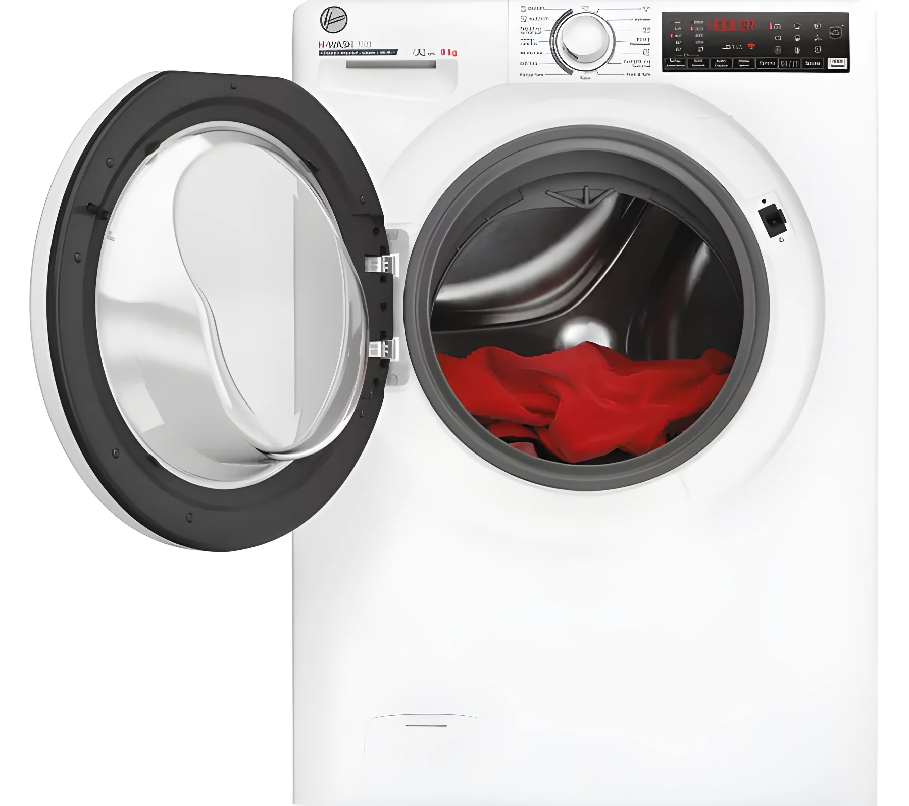Hoover H3WPS696TAM6-80 - White 9KG Washing Machine - 1600 RPM - A energy - Image 2