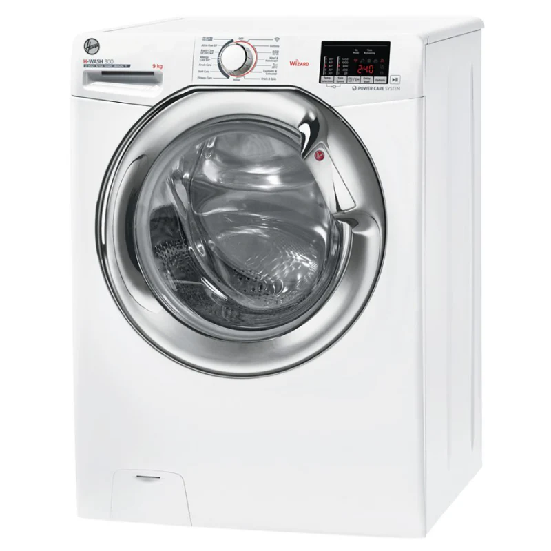 Hoover H3WS495DACE - White Freestanding 9KG Washing Machine - 1400 RPM - C energy - Image 2