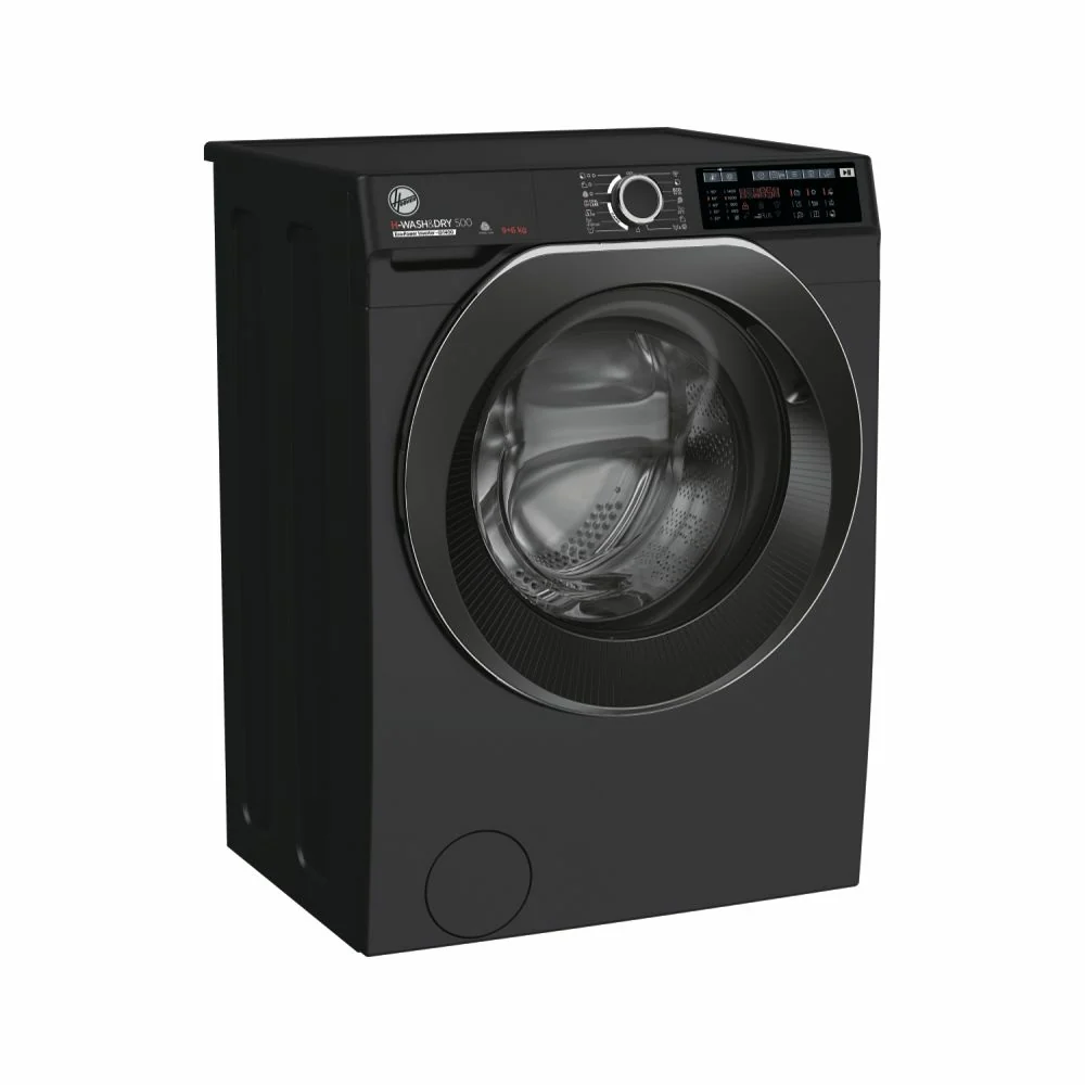 Hoover HD 496AMBCB/1-80 - Black 9KG/6KG Washer Dryer - 1400 RPM - D Energy - Image 2