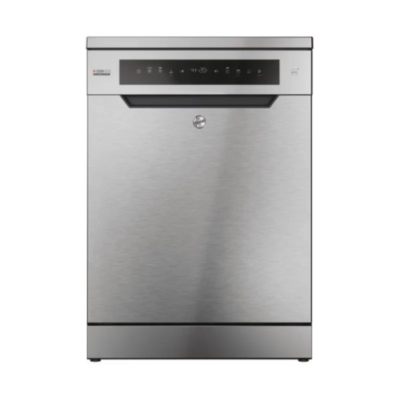 Hoover HF 6C2F0PX-80 - Stainless steel Freestanding Dishwasher - C energy