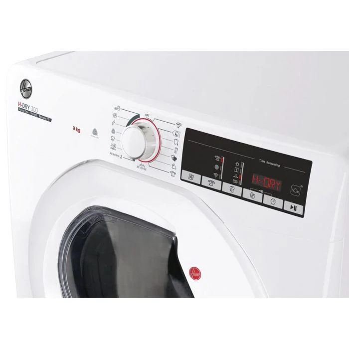 Hoover HLEV9TG - White 9KG Vented Tumble Dryer - C Energy Rating - Image 2