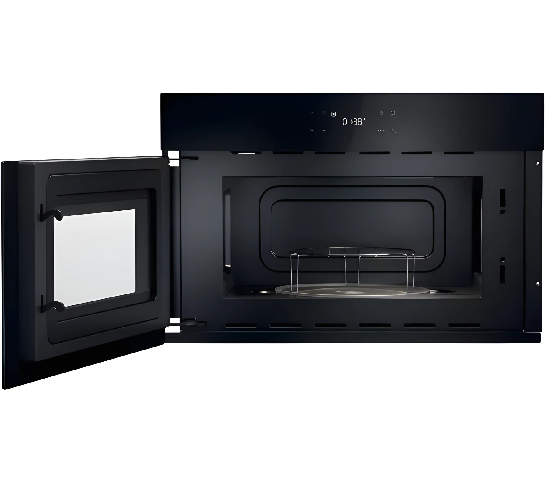 Hoover HO38SC3BF7XK - Black Built-in Compact Microwave with Grill - 750W - E Energy - Image 2