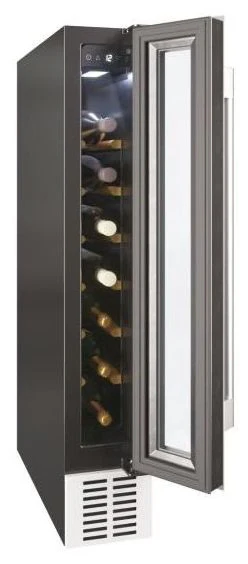 Hoover HWCB45UKBM- Black Built-in Wine Cooler - 24 Bottles - F Energy Rating - Image 2