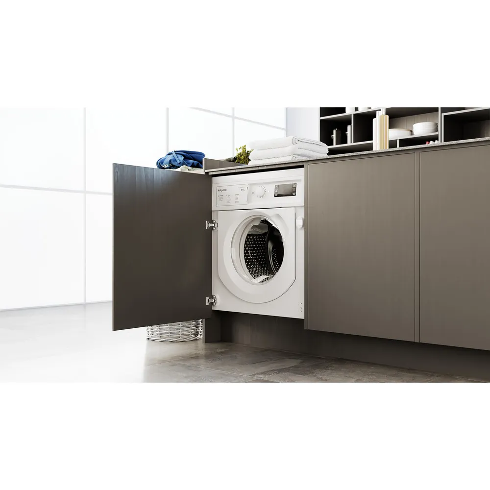 Hotpoint BI WDHG 961485 UK - Integrated 9KG/6KG Washer Dryer - 1400 RPM - D energy - Image 4