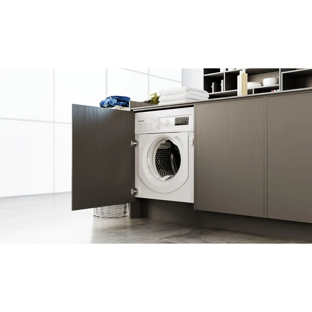 Hotpoint BI WMHG 81485 UK - Integrated 8KG Washing Machine - 1400 RPM - B energy - Image 5
