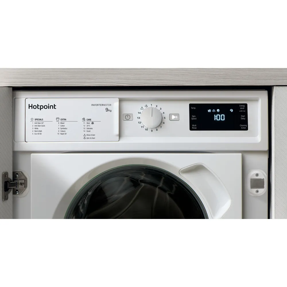 Hotpoint BI WMHG 91485 UK - Integrated 9KG Washing Machine - 1400 RPM - B energy - Image 7
