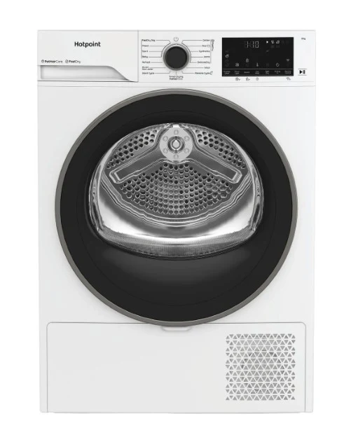 Hotpoint  C HD 84M WBS UK  - White 8KG Heat Pump Tumble Dryer -Cold Guard - C Energy