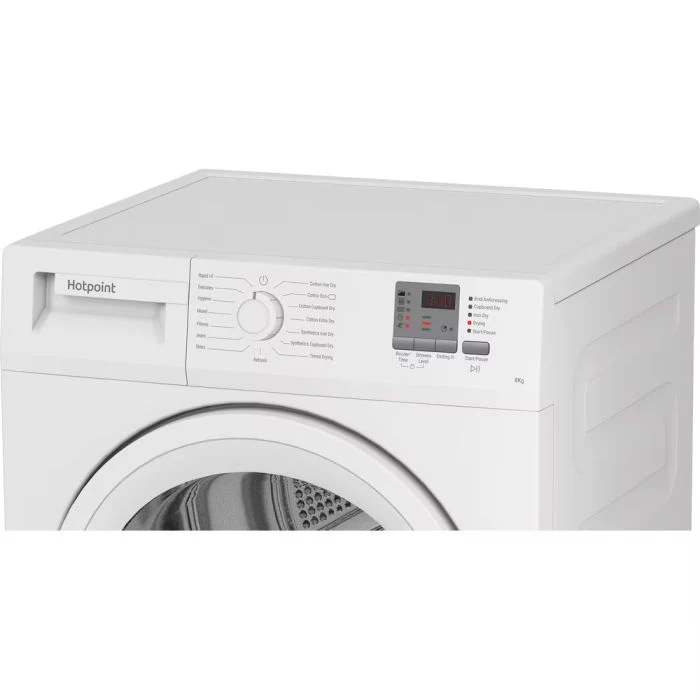 Hotpoint C HD C82 WWGD UK - White 8KG Condenser Tumble Dryer - B Energy - Image 2