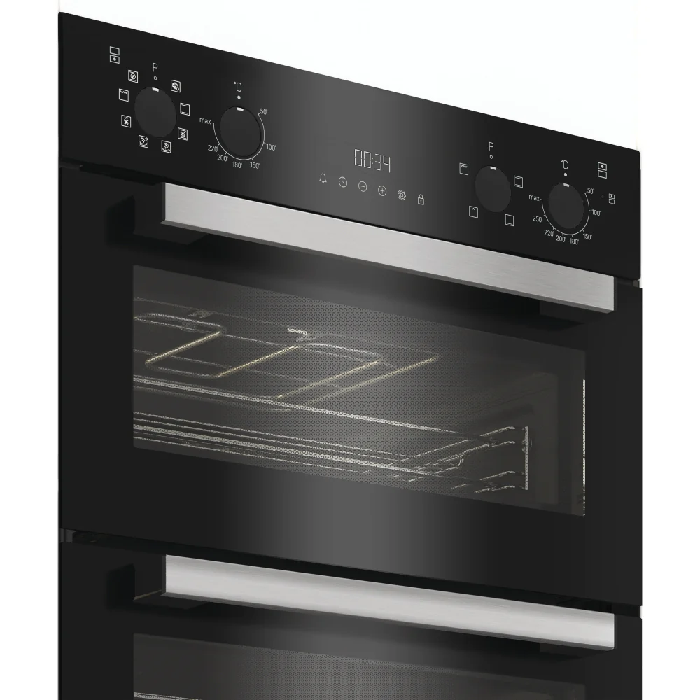 Hotpoint DIH 82G1A B - Black Built-In Double Oven - 109L Total Capacity - A Energy Rated - Image 3