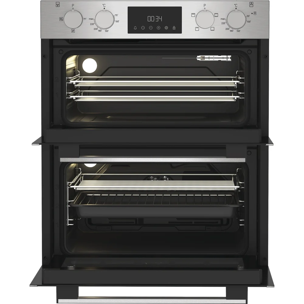 Hotpoint DUH 10D IX - Stainless Steel Double Oven - 86L Total Capacity - A Energy Rated - Image 3