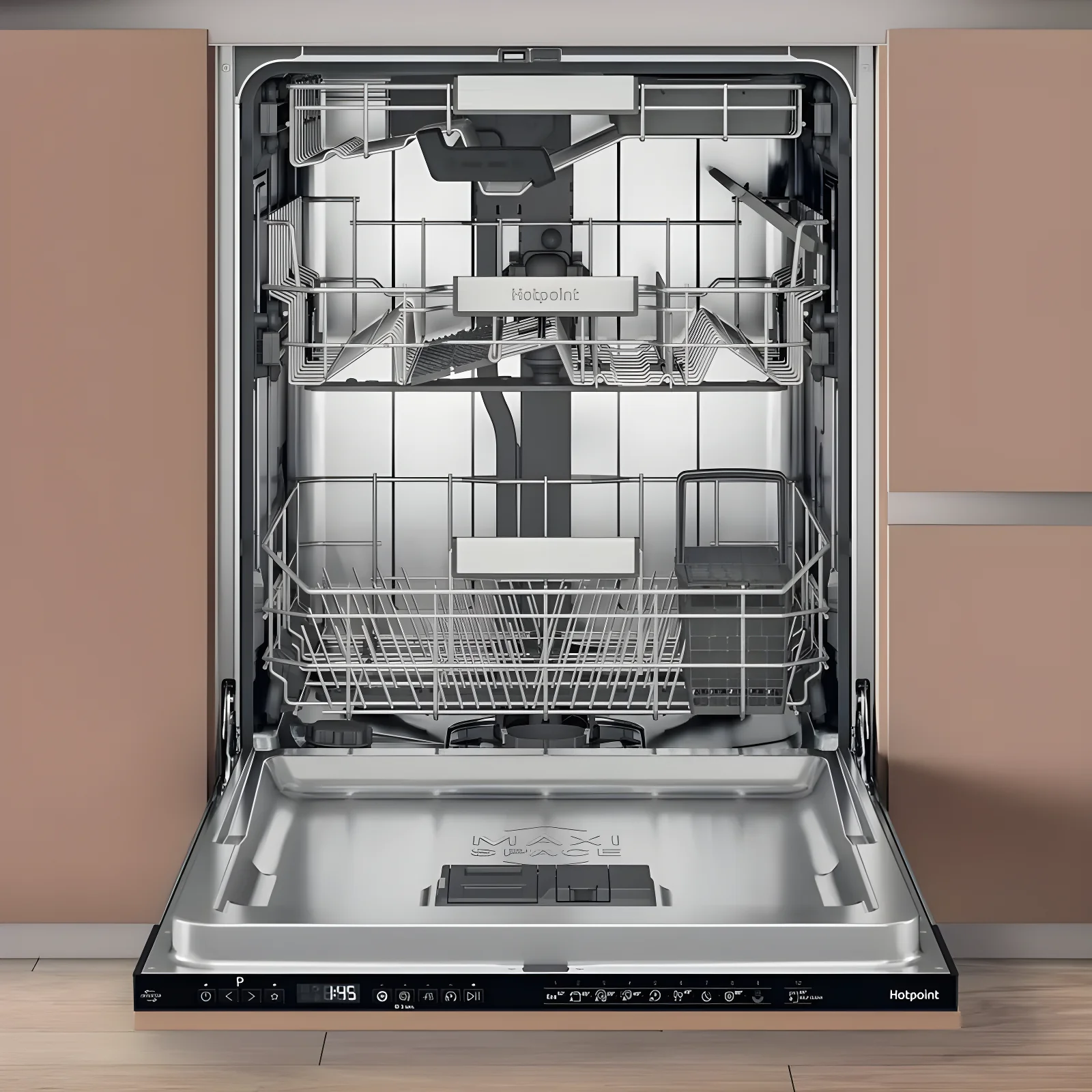 Hotpoint HD8I HP42 L UK - 14 Place Setting Built-in Dishwasher - C Energy Rating - Image 3