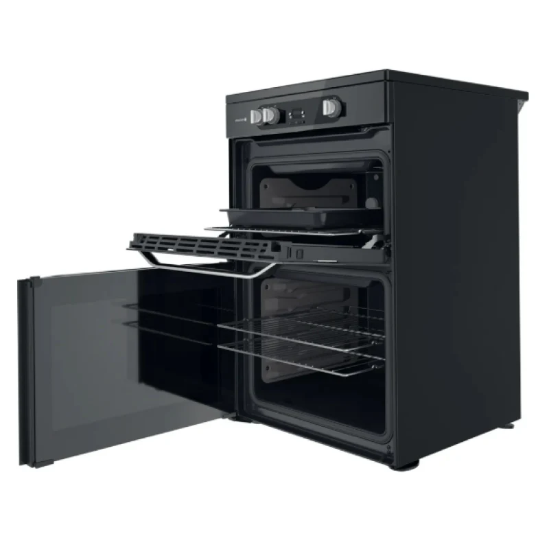 Hotpoint HDM67I9H2CB/U - Black Induction 4 Zone Electric Cooker - Catalytic cleaning - A/A energy - Image 4