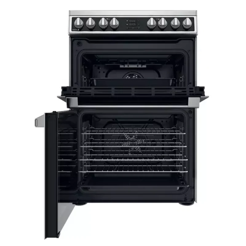Hotpoint HDM67V8D2CX/UK - Stainless steel 4 Zone Electric Cooker - Catalytic cleaning - A energy - Image 2