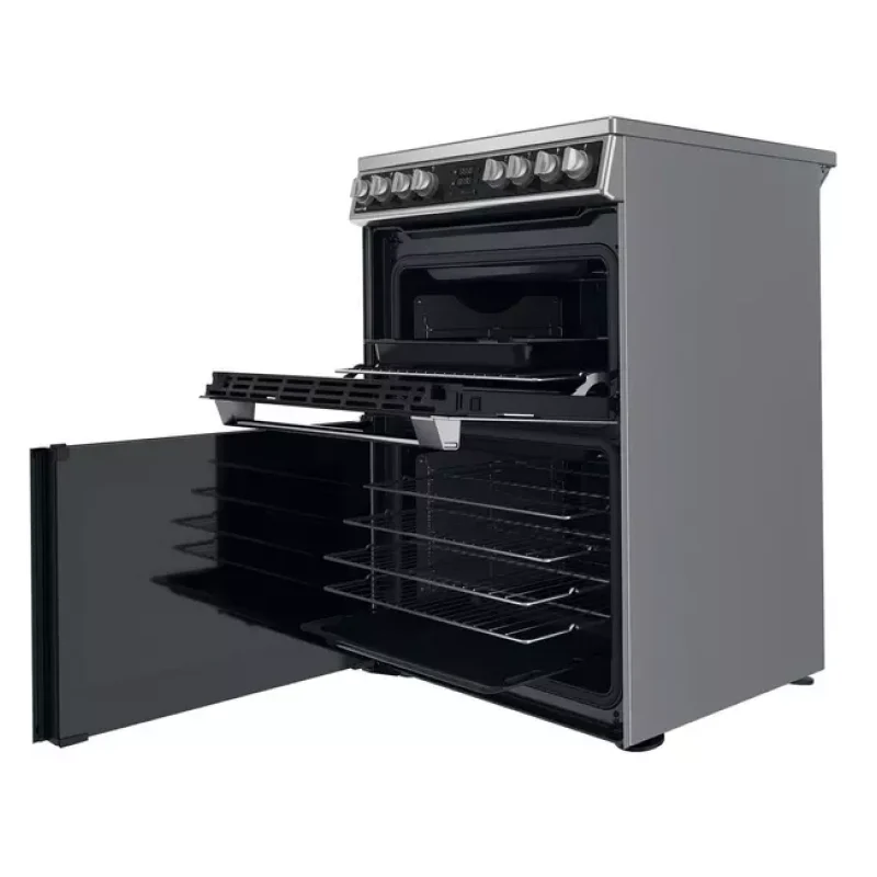 Hotpoint HDM67V8D2CX/UK - Stainless steel 4 Zone Electric Cooker - Catalytic cleaning - A energy - Image 3