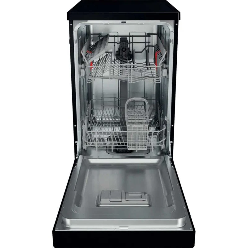 Hotpoint HF9E 1B19 B UK - Black Freestanding Dishwasher - F energy - Image 3