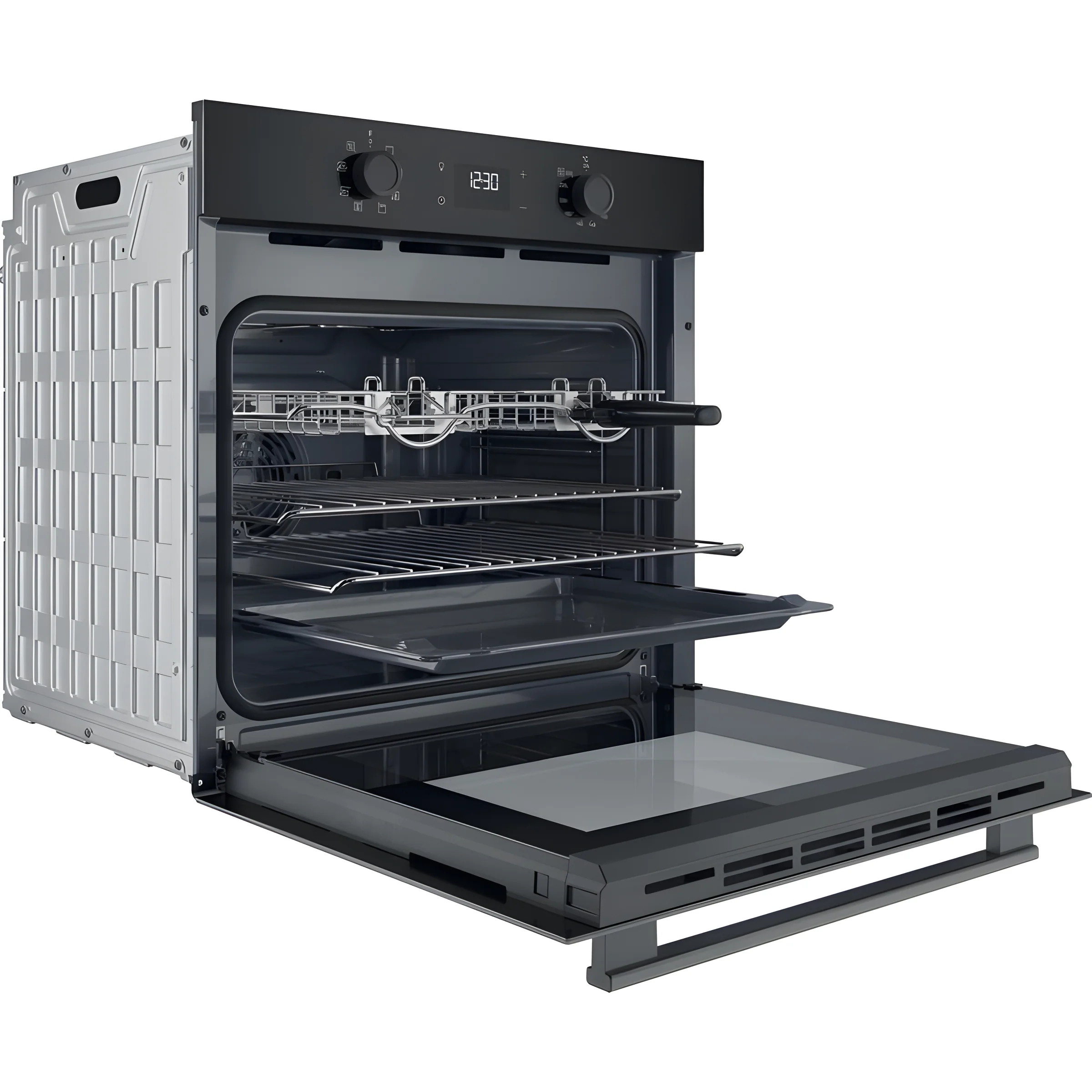 Hotpoint HO 455HZ B UK - Black Built-In Single Oven - 71L Multifunction - A Energy - Image 3