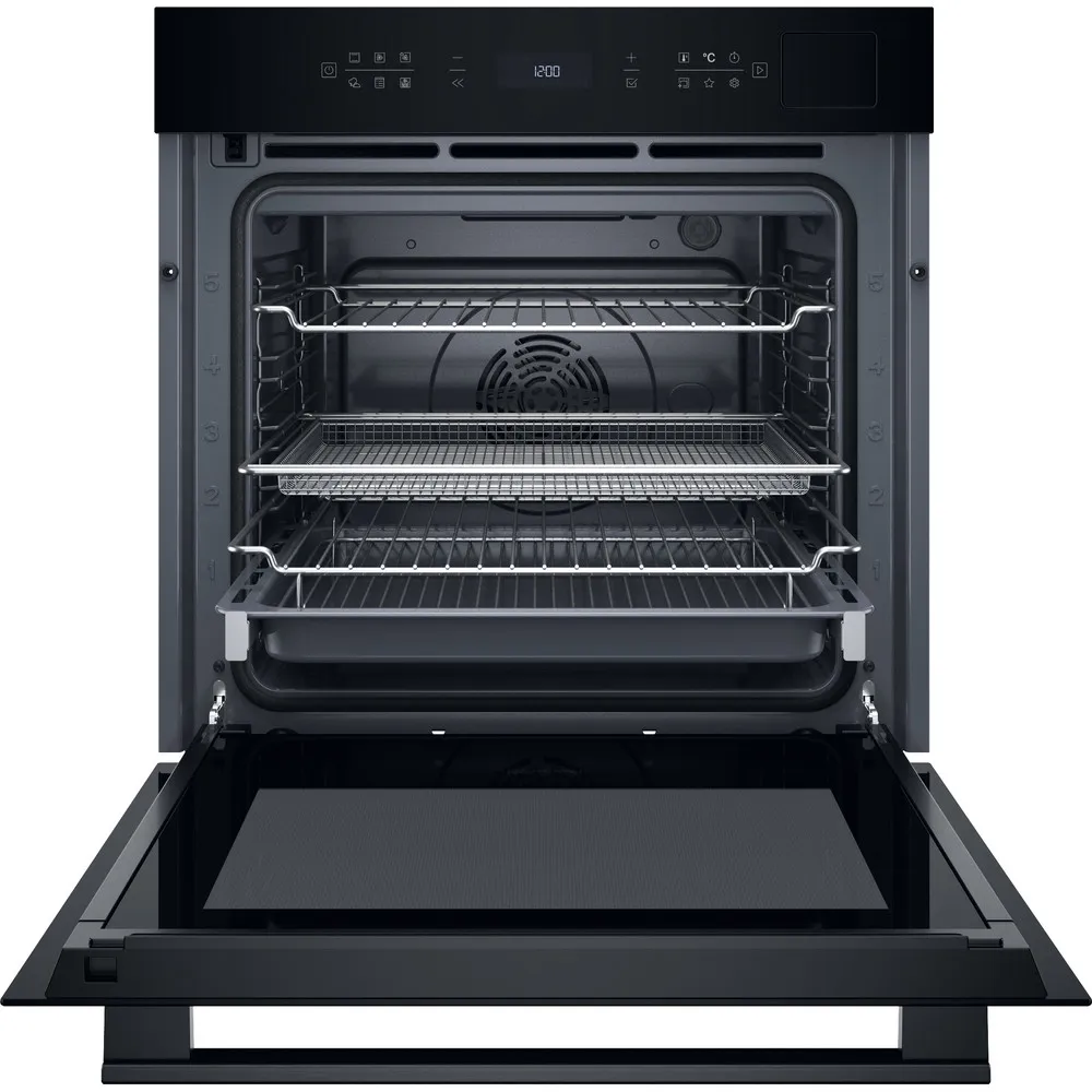 Hotpoint HOI6A8PT1SBUK - Black Single Oven - 73L - A+ Energy - Image 2