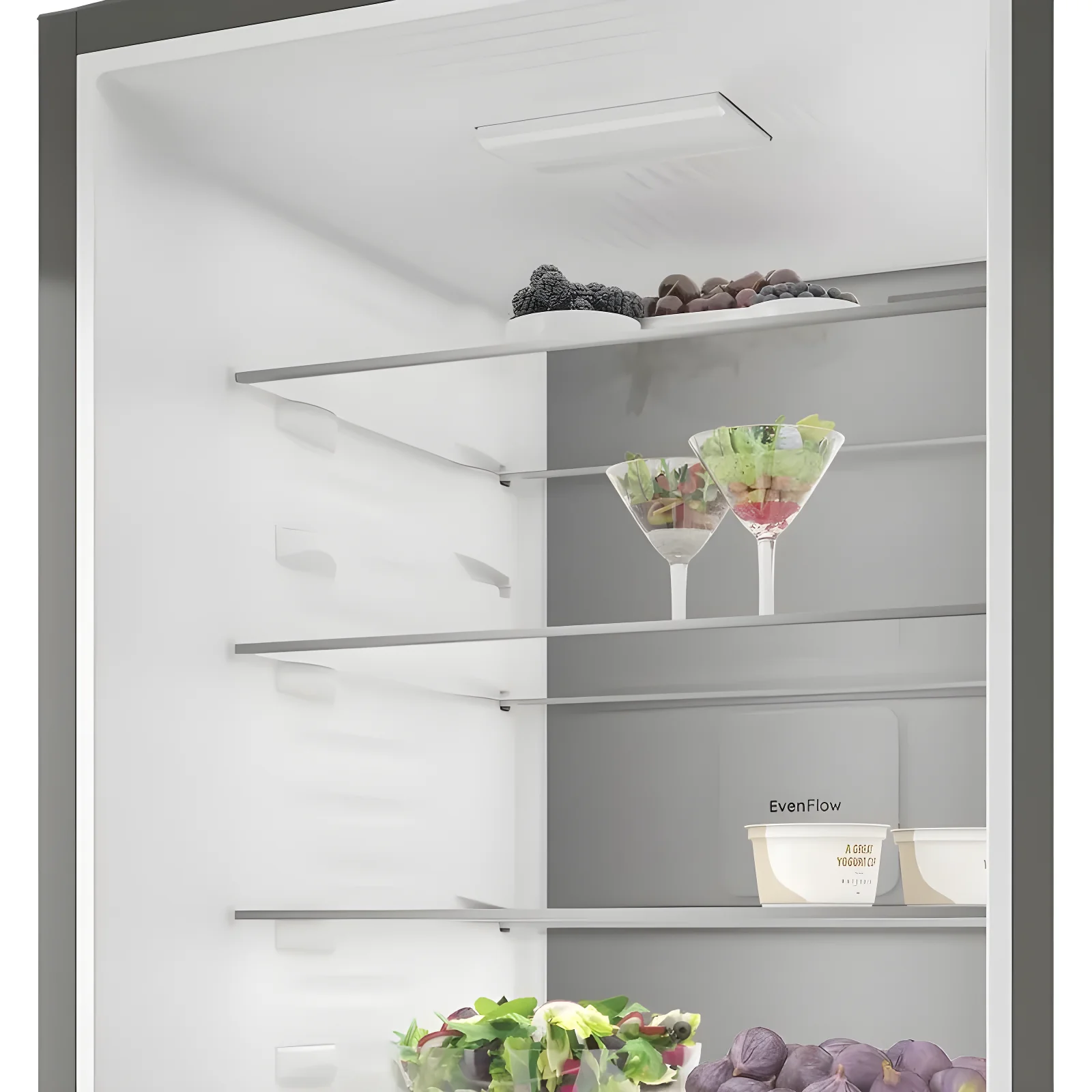 Hotpoint HPK 26412W XP5UK - Brushed Steel 70/30 Fridge Freezer - Garage Safe - Dual No Frost - D Energy - Image 5