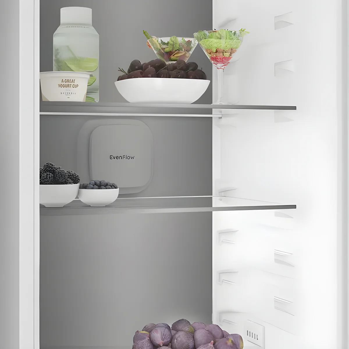 Hotpoint HPK2 5322 B4UK - Zinc Metal Integrated Fridge Freezer - 300L - E Energy - Image 4