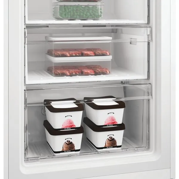Hotpoint HPMFF 1292 W4UK - White 256L Tall Freezer - Frost Free -Garage Safe - E Energy - Image 7