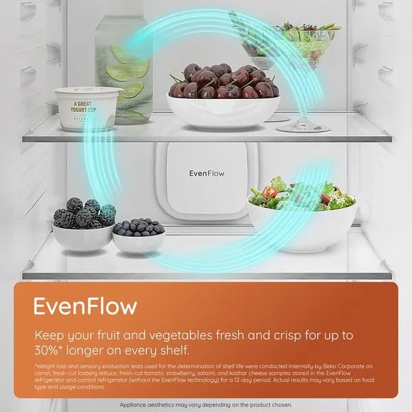 Hotpoint HPMLF 6442 XBR4UK - Dark Inox Frost Free Tall Larder Fridge - 365L - E Energy - Image 7