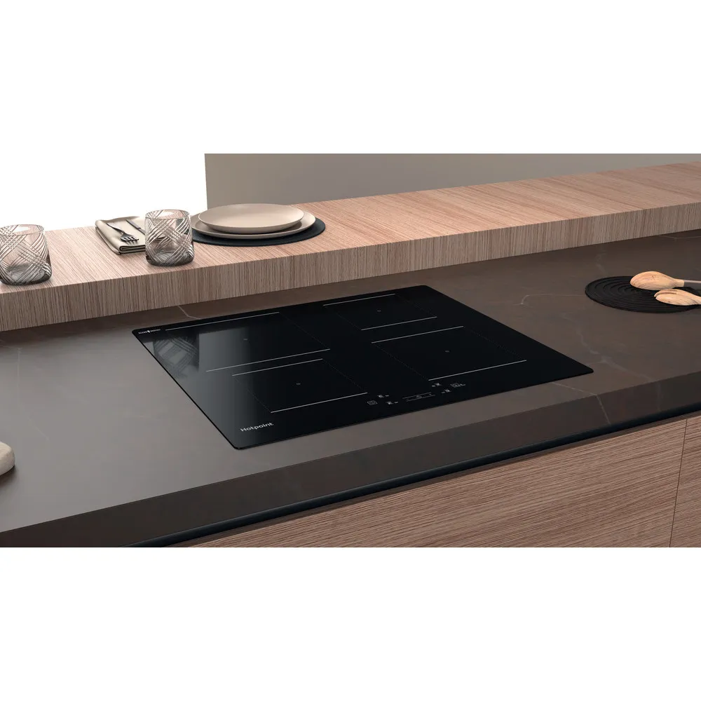 Hotpoint TQ 1460S CPNE - Black Induction Hob - 60cm - CleanProtect Nano-Coating - Image 5