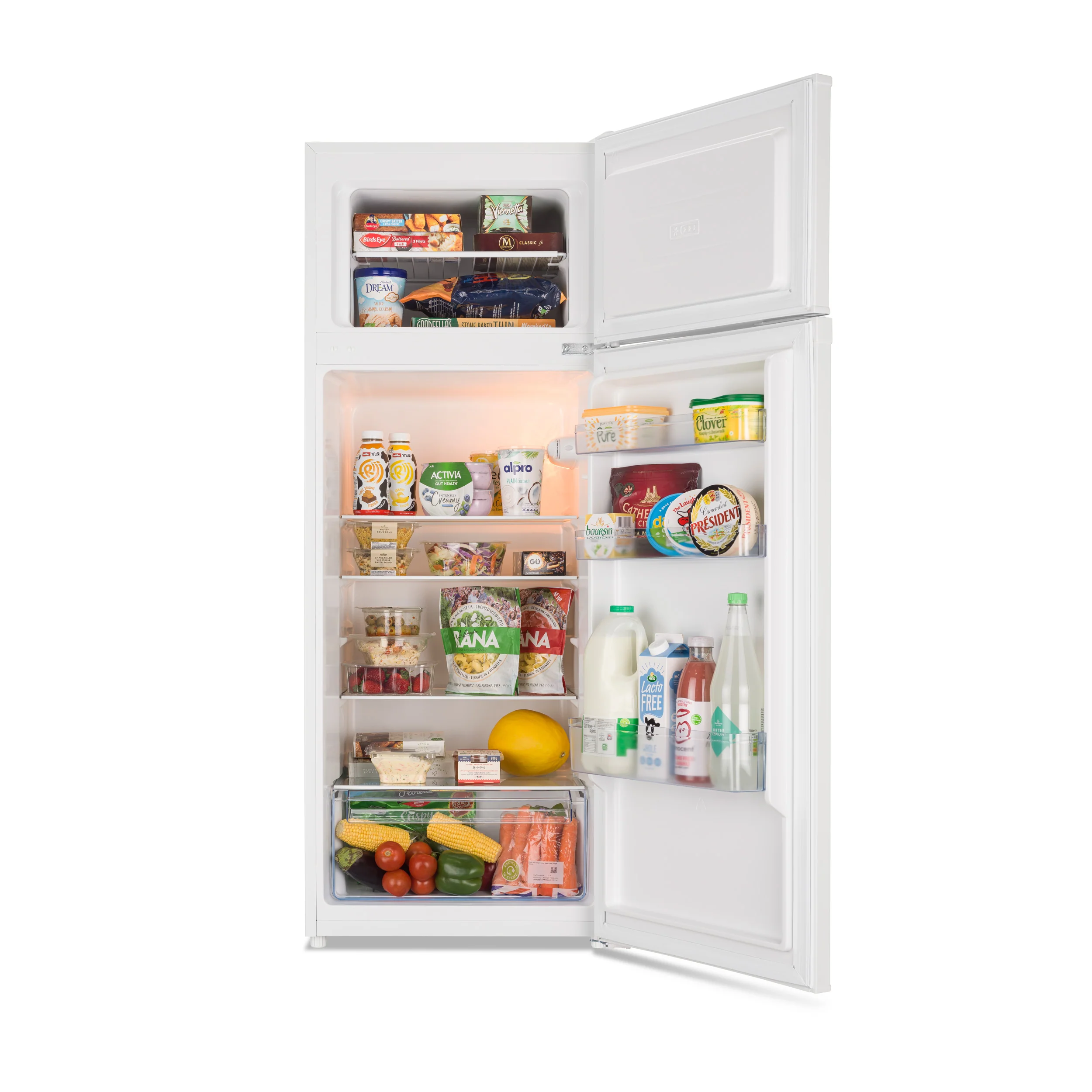 Iceking FF218EW - White Top Mount Fridge Freezer - 206L - E Energy - Image 4