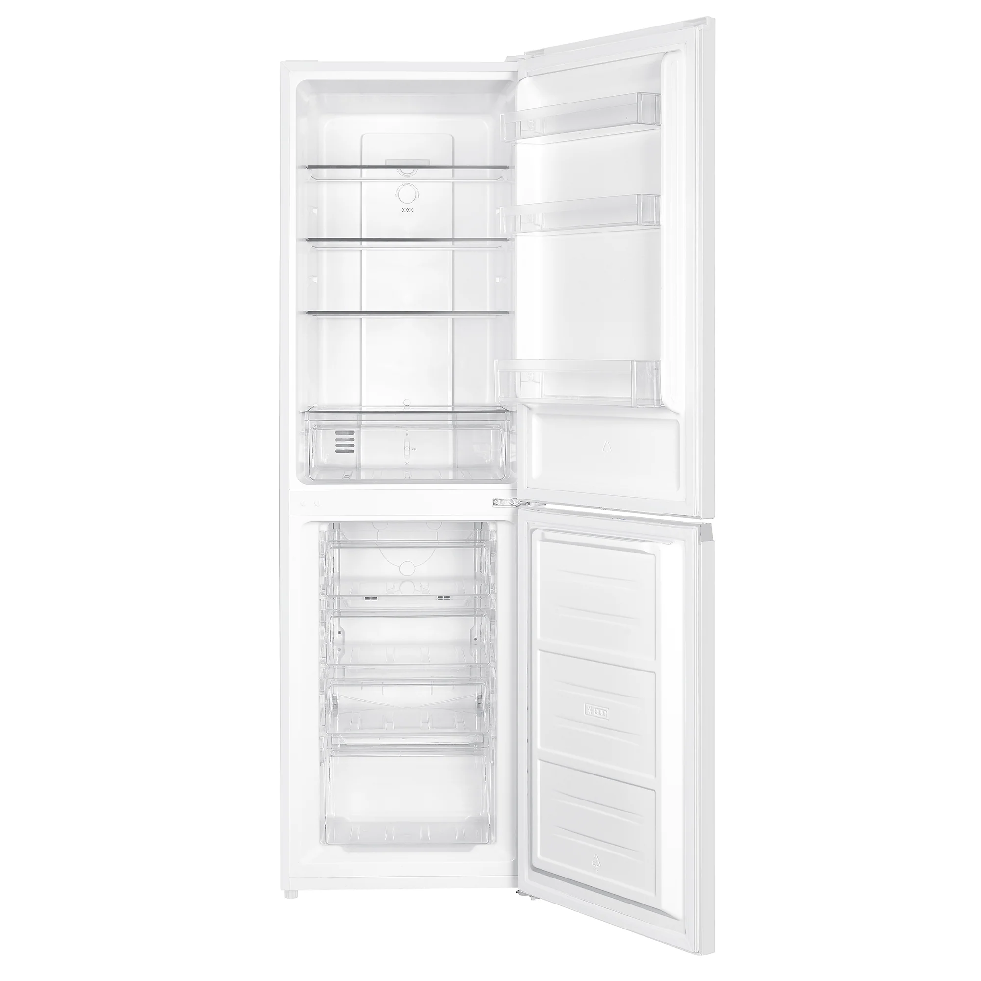 Iceking IK5050EW - White Freestanding Frost Free Fridge Freezer - E energy - Image 2