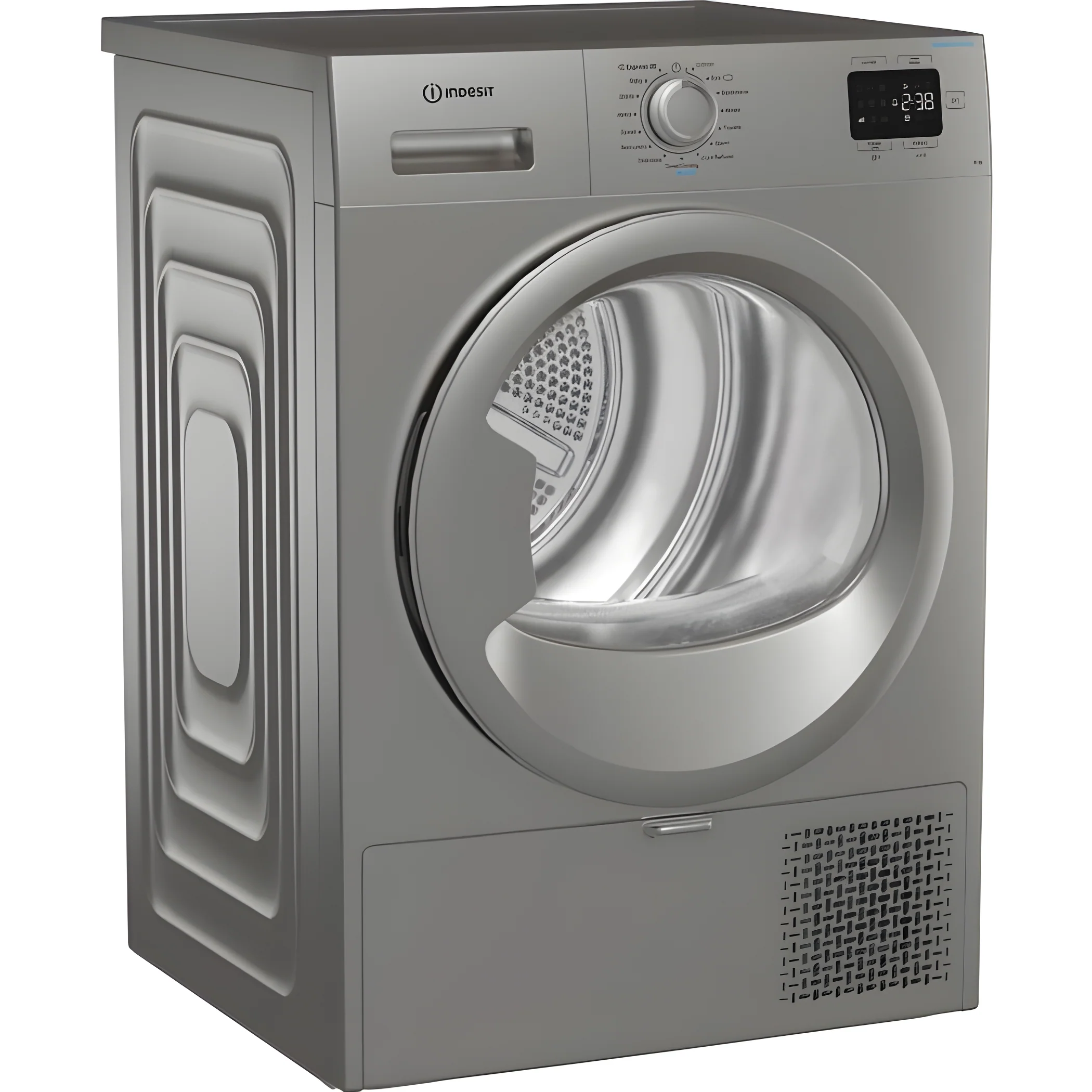 Indesit C YD 92D SS UK - Silver 9KG Heat Pump Tumble Dryer - A+ Energy
